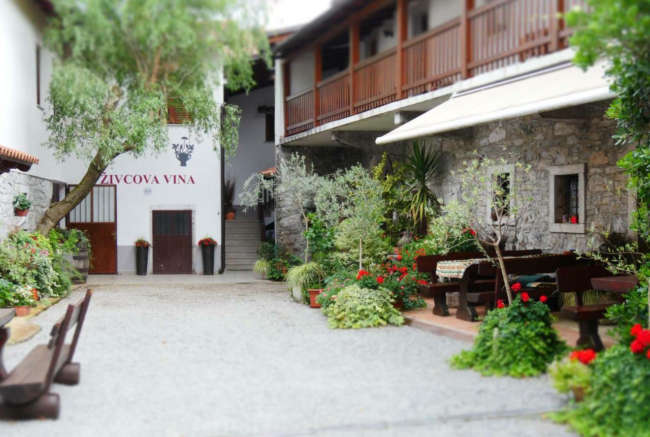 Apartmaji Pri Zivcovih Dutovlje ภายนอก รูปภาพ